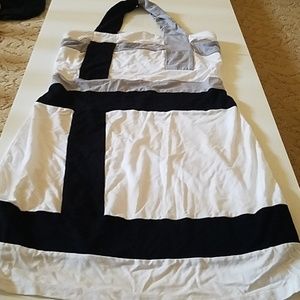 COPY - Arden B halter dress color block